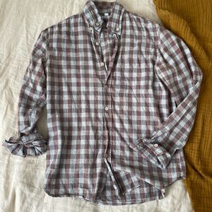 Plaid button up